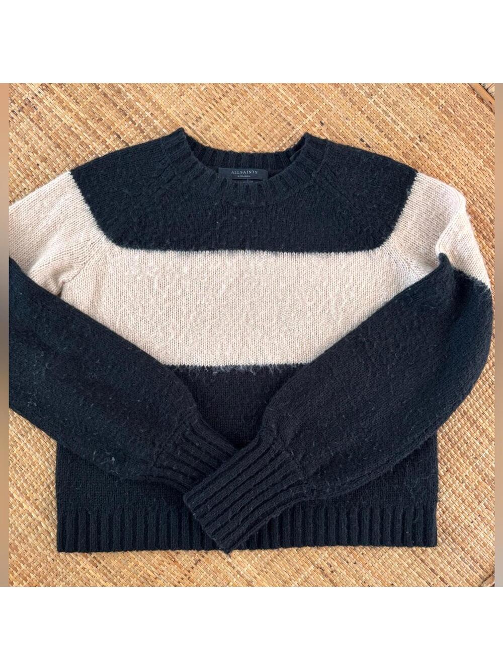 All Saints Lou Uno Colorblock Sweater